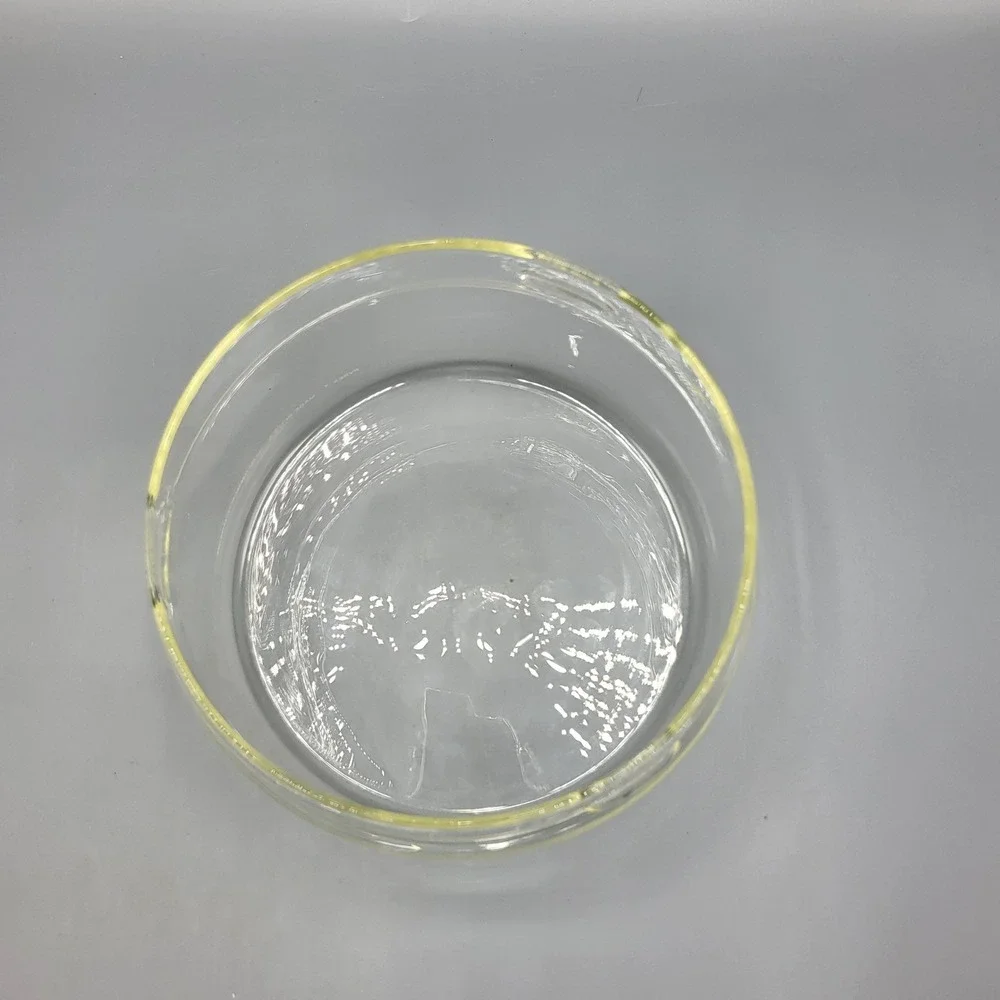Vtg Pyrex Spice O Life Glass Storage Bowl Container with Lid Round Clear White